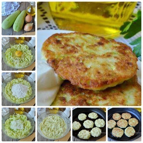 Оладьи из кабачков: на скорую руку!