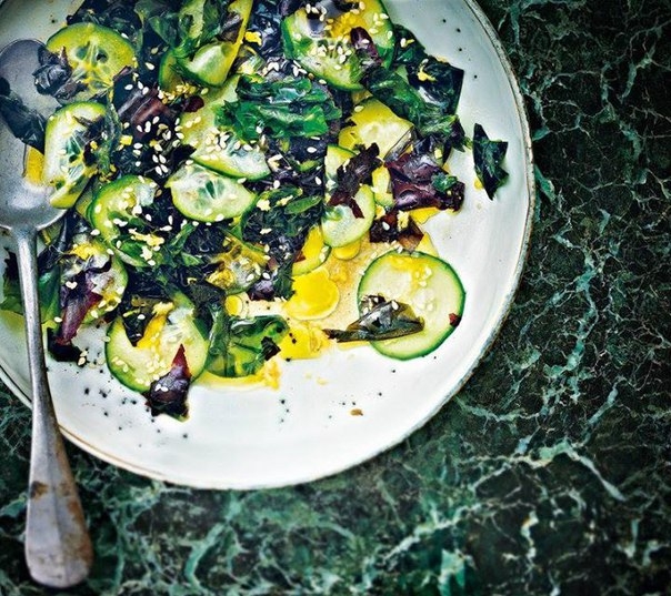 САЛАТ ИЗ ВОДОРОСЛЕЙ С ОГУРЦОМ САЛАТ ИЗ ВОДОРОСЛЕЙ С ОГУРЦОМ