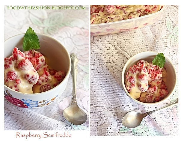 Малиновое Семифредо.