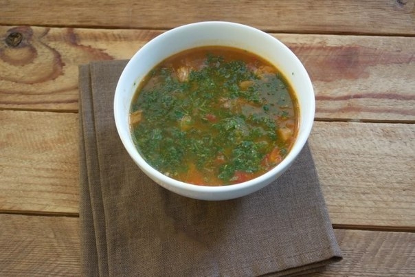 Цыганский острый суп