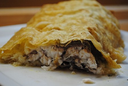 Как запечь в лаваше рыбу или курицу - сочно и просто!