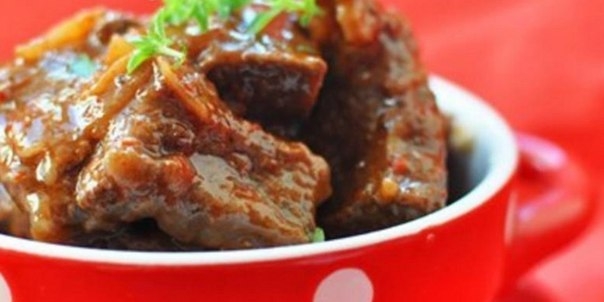 Токань из телятины