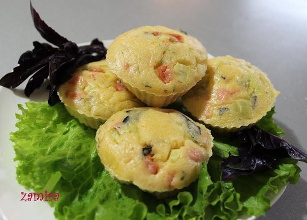 Малыши пицце- маффины