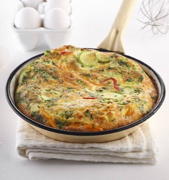 Фриттата - сытно и некалорийно!