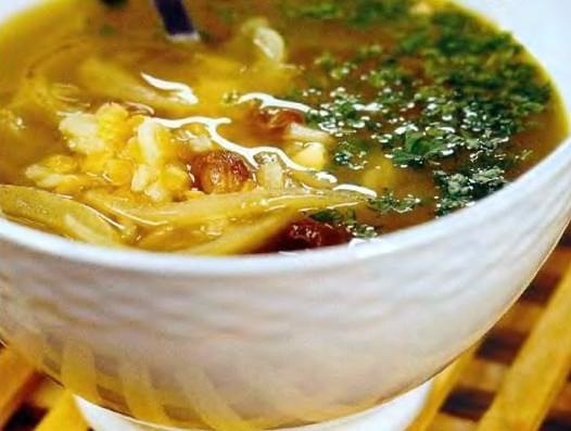 "Грибной суп с ариштой"