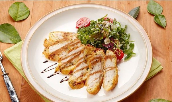 Куриное филе в сырном кляре Куриное филе в сырном кляре