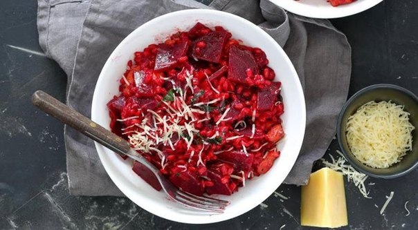 Перлотто со свеклой Перлотто со свеклой