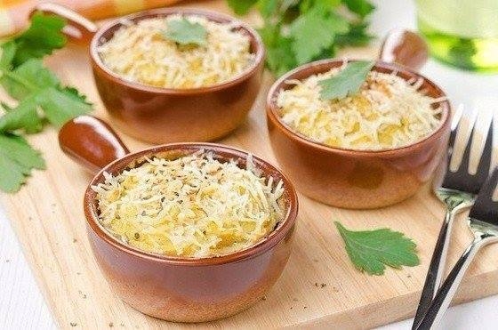 ЗАПЕКАНКА С КУРИЦЕЙ ПОД ПЮРЕ ИЗ ЦВЕТНОЙ КАПУСТЫ!