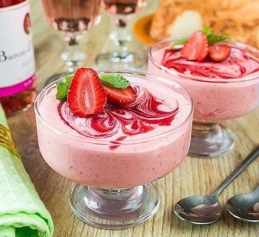 КЛУБНИЧНЫЙ МУСС!