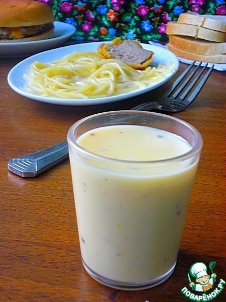 Рецепт "Соус сырно-чесночный"