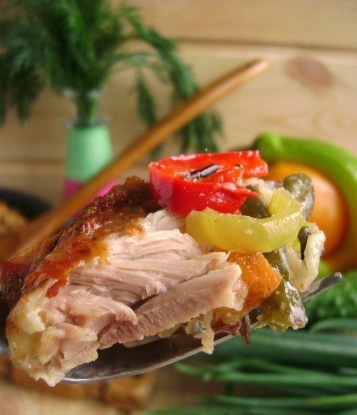 Ленивая сковорода с рисом и курицей - просто в ингредиентах, несложно в приготовлении...