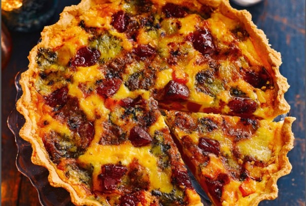 Невероятный киш с тыквой, мармеладом и острым сыром Невероятный киш с тыквой, мармеладом и острым сыром