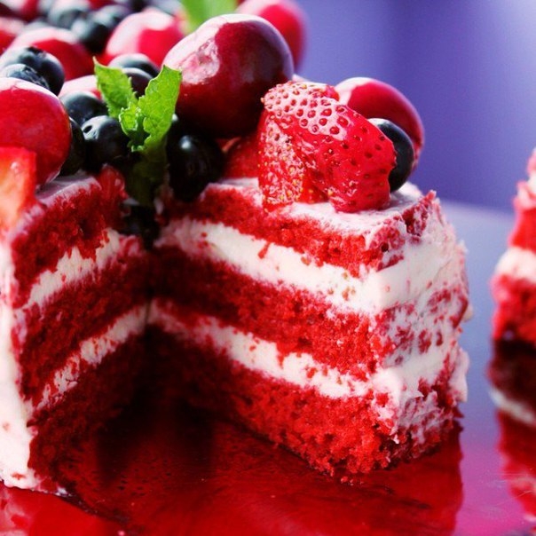 Оригинальный «Бархатный» торт Оригинальный «Бархатный» торт