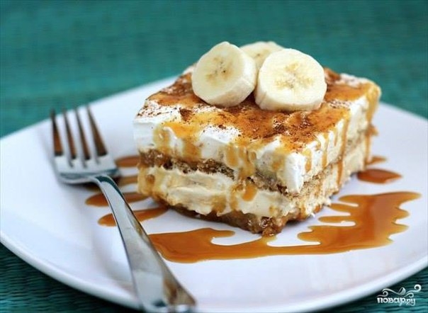Тирамису с бананом Тирамису с бананом
