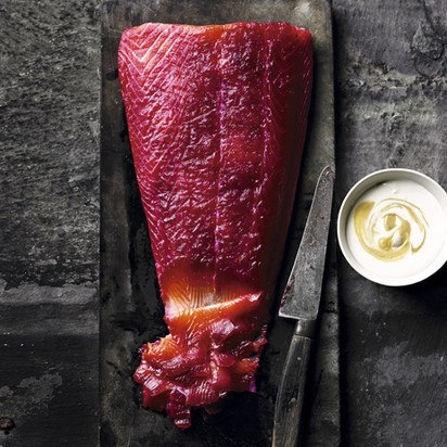 Гравлакс со свеклой Гравлакс со свеклой