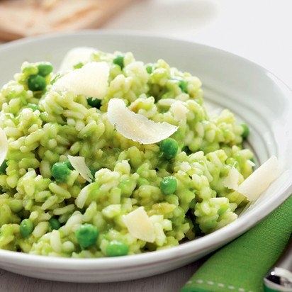 Быстрое ризотто с горошком Быстрое ризотто с горошком