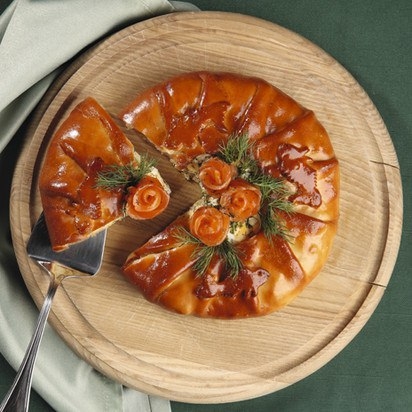 Кулебяка рыбная