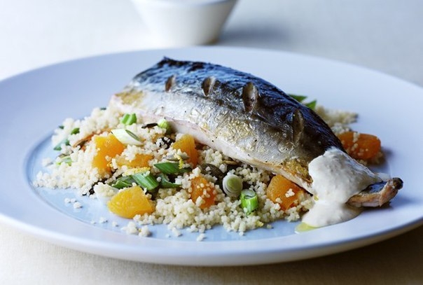 Рыба с кускусом