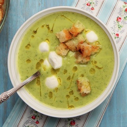 Суп-пюре из цукини