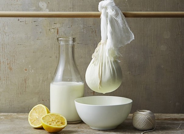 РЕЦЕПТ ПРИГОТОВЛЕНИЯ СЫРА РИКОТТА В ДОМАШНИХ УСЛОВИЯХ