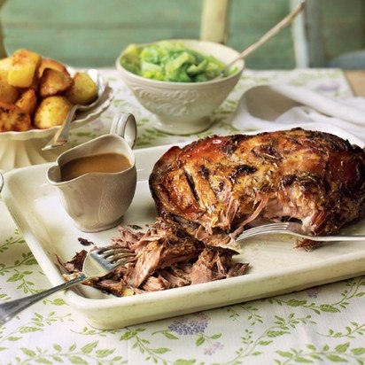 Запеченная шейка ягненка