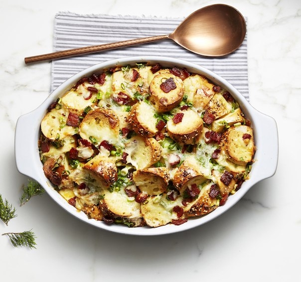 Утренняя хлебная запеканка Утренняя хлебная запеканка