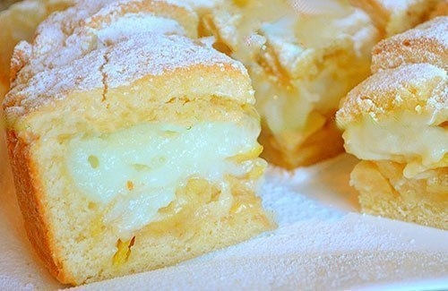 ВКУСНЕЙШИЙ Яблочный пирог с НЕЖНЕЙШИМ заварным кремом