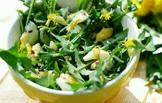 ВЕСЕННИЙ САЛАТ ИЗ ЛИСТЬЕВ ОДУВАНЧИКА ВЕСЕННИЙ САЛАТ ИЗ ЛИСТЬЕВ ОДУВАНЧИКА