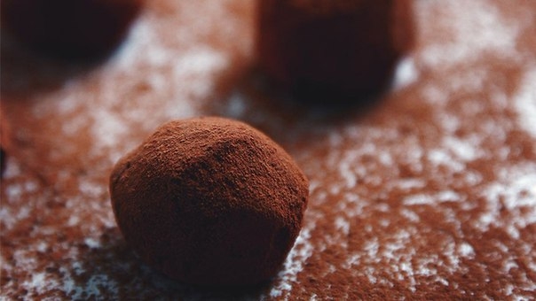 Апельсиновые трюфели в какао Апельсиновые трюфели в какао