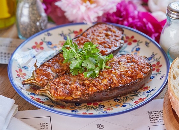 запеченные баклажаны с рагу по-болонски запеченные баклажаны с рагу по-болонски