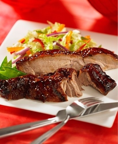 Свинина в кисло-сладком соусе на меду Свинина в кисло-сладком соусе на меду