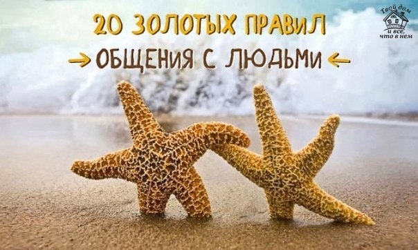 Золотые правила общения