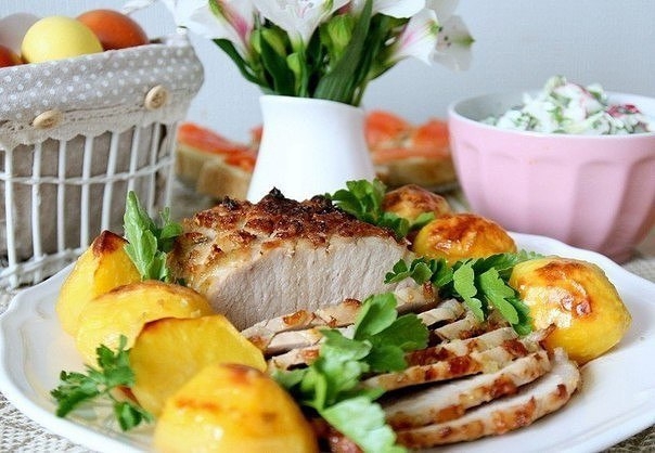 Буженина в квасе. Буженина в квасе.