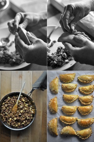 Эмпанадас - латиноамериканские пирожки с мясом Эмпанадас - латиноамериканские пирожки с мясом