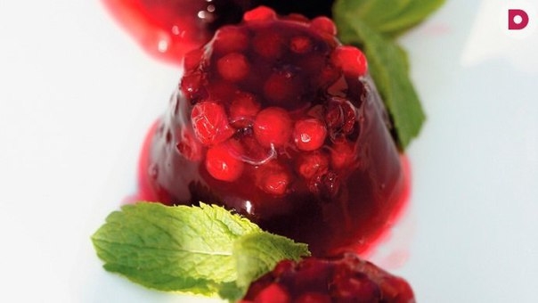 Брусника в желе Брусника в желе