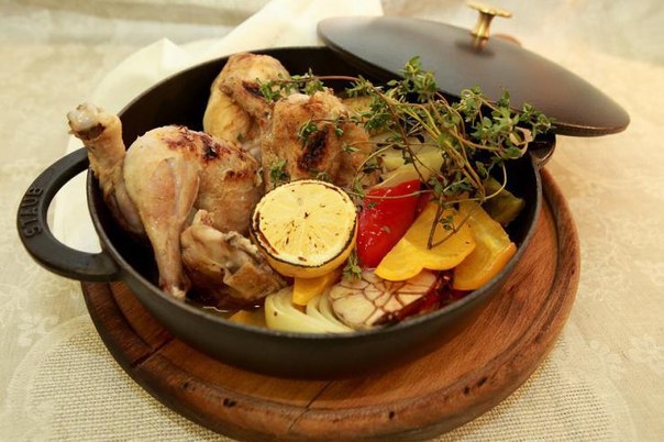 Цыпленок ala Diavola Цыпленок ala Diavola