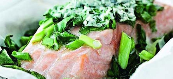 Узелки с лососем