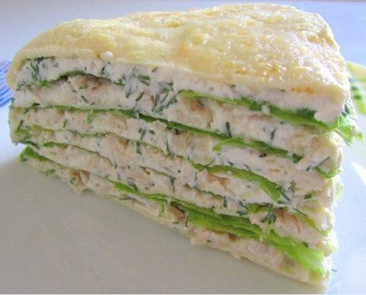 БЕЛКОВЫЙ "ТОРТ" С КУРИНОЙ ГРУДКОЙ БЕЛКОВЫЙ "ТОРТ" С КУРИНОЙ ГРУДКОЙ