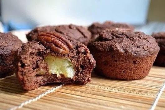 Шоколадно-банановые овсяные кексы... Шоколадно-банановые овсяные кексы...