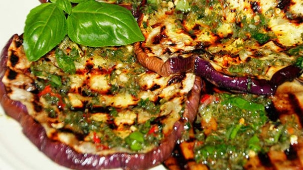 Закуска из баклажанов с мятой Закуска из баклажанов с мятой