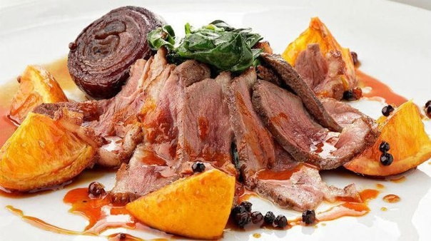 Утка в апельсиновом соке