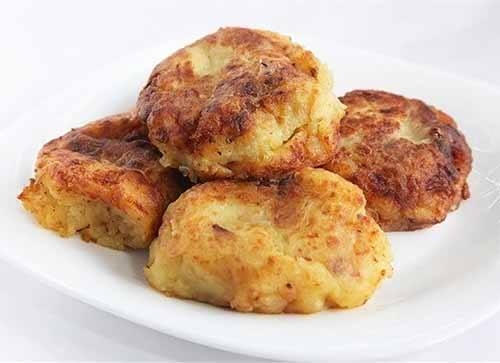 Картофельные зразы с яйцом и луком