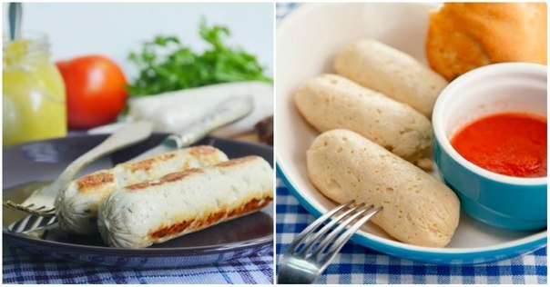 Сосиски из куриной грудки: вкуснейший источник белка