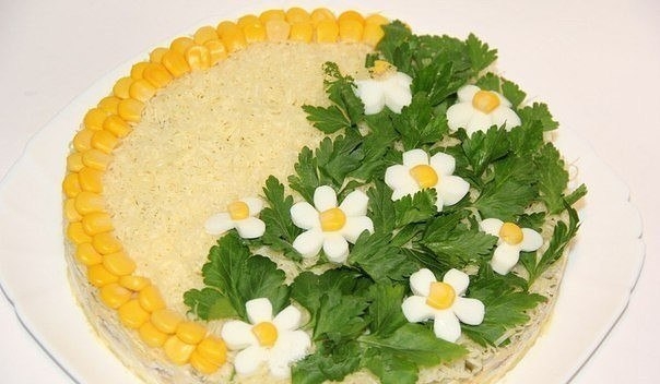 Салат "Фантазия с курицей"