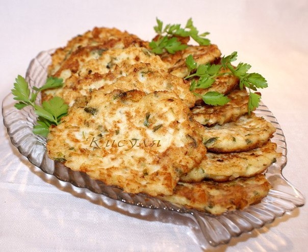 Рыбные лепёшечки