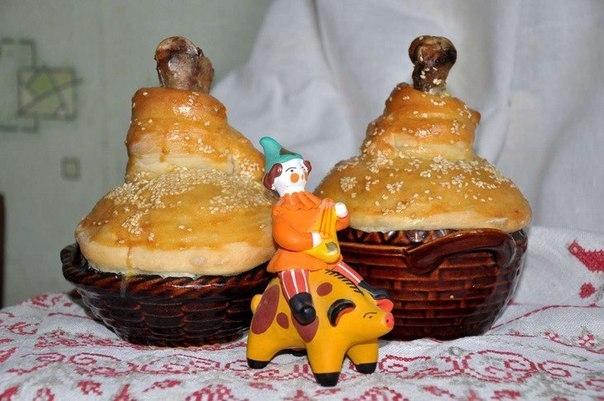 Мешочки счастья или горшочки с мясом по-простому… по-деревенски.
