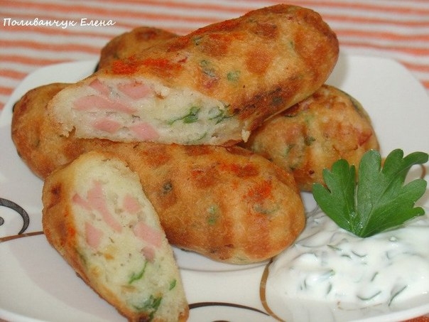 Сырные вафли с беконом