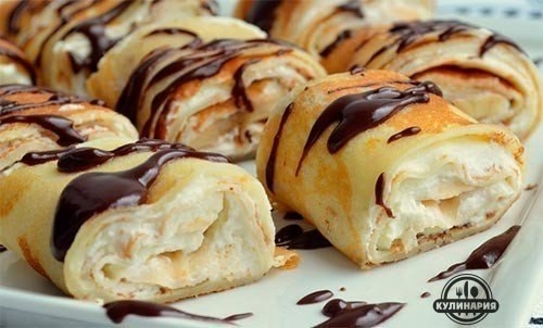РОЛЛЫ ИЗ РИСОВЫХ БЛИНЧИКОВ С ВКУСНОЙ НАЧИНКОЙ