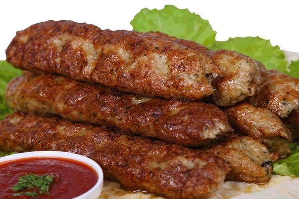 Люля Кебаб (азербайджанский шашлык)