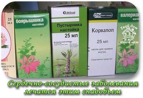 Все сердечно - сосудистые заболевания лечатся этим снадобьем.